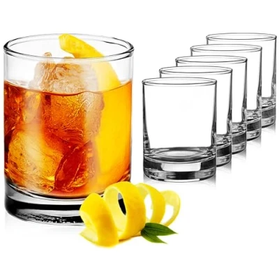 Imagen de PLATINUX vasos de chupito 50 ml (máx. 60 ml), juego 6 cristal para té, vodka, chupito, 5 cl