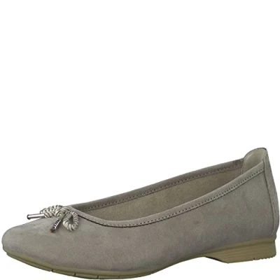 Imagen de Jana 8 22164 20, Zapatos Tipo Ballet Mujer, Stone, 38 EU Ancho