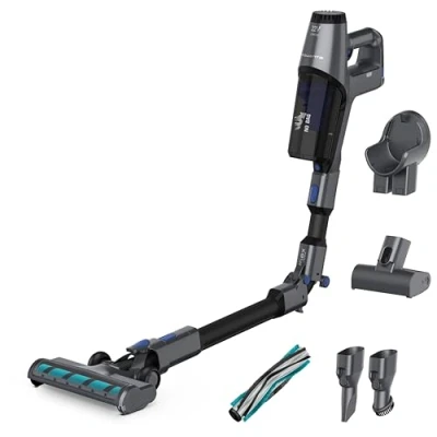 Imagen de Rowenta XPert 3.60 Flex RH6971 Aspiradora escoba sin cable, con 3 funciones en 1, autonomía de 45 minutos, batería litio, tubo flexible, fácil acceso del suelo hasta el techo