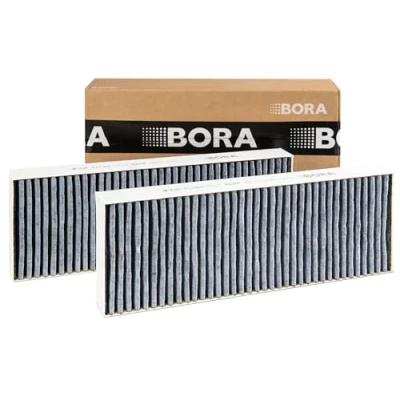 Imagen de BORA BAKFS Set de Filtros carbón activo originales para extractor BASIC (BHU/BIU/BFIU/GP4), campana repuesto, aire, 2 uds.