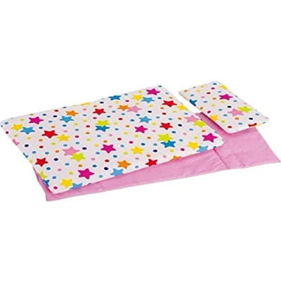 Imagen de goki Ropa de Cama para muñecas Estrellas, Color Mixto, Medium (51564)