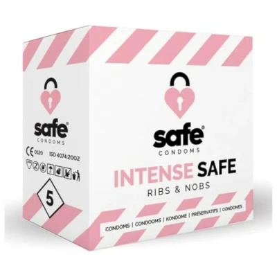 Imagen de SAFE Preservativos Con Estrías Y Protuberancias 36 Unidades