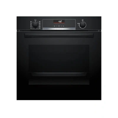 Imagen de Bosch Horno Multifunción, Serie 6, 60 cm. de ancho, Asistente limpieza con agua, Negro, HBG536EB3