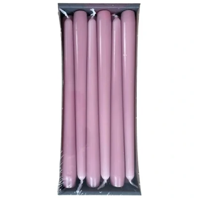 Imagen de Nordring 12 velas puntiagudas de 2,3 cm x 25 alto, color lila