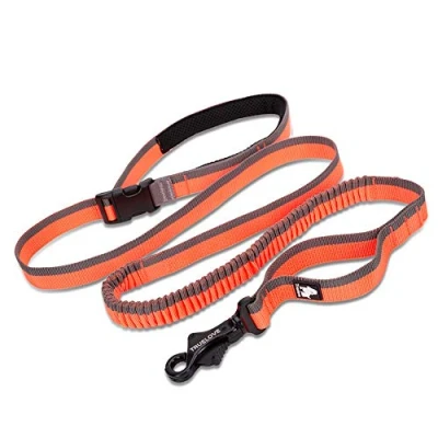 Imagen de Correa Larga Resistente True Love TLL2271, para Entrenamiento al Aire Libre, Manos Libres, Dos Perros en una Sola Correa, Doble Control de la Cadena, Muy Resistente, asa Acolchada, Perro