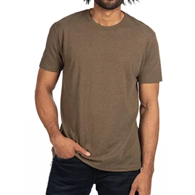 Imagen de Camiseta Next Level para hombre Cvc Crew, Black marrón espresso Large