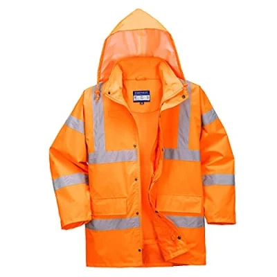Imagen de Portwest Parka De Alta Visibilidad, Transpirable, Tamaño: XL, Color: Naranja, RT60ORRXL