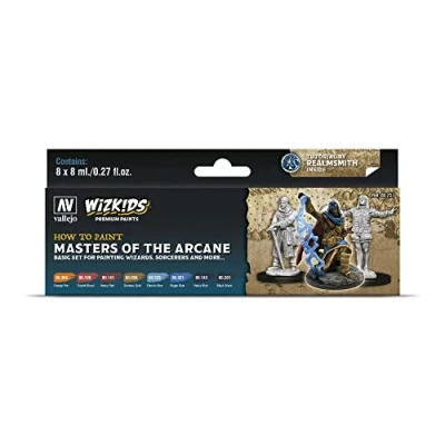Imagen de Acrylicos Vallejo 080257 WizKids Master of The Arcane, 8 x ml