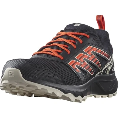 Imagen de Salomon Wander Zapatillas de Trail Running para Hombre, A punto el aire libre, Comodidad mullida, Sujeción del pie segura, Black, 41 1/3