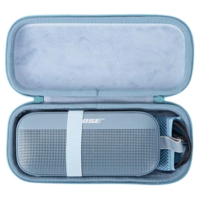 Imagen de Aenllosi Funda Case Estuche Rígido Portátil para Bose SoundLink Flex (2.ª Gen.)/SoundLink Altavoz Inalambrico(Sola Funda)(Azul)