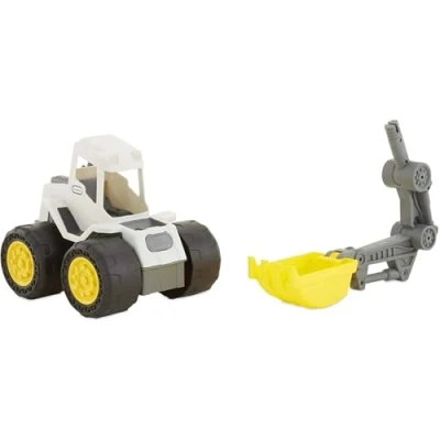 Imagen de little tikes Dirt Diggers Excavadora 2en1 para Uso en Interiores o Exteriores Camión de construcción niños Fácil controlar Fomenta el Juego Creativo y Activo Mayores 2 años