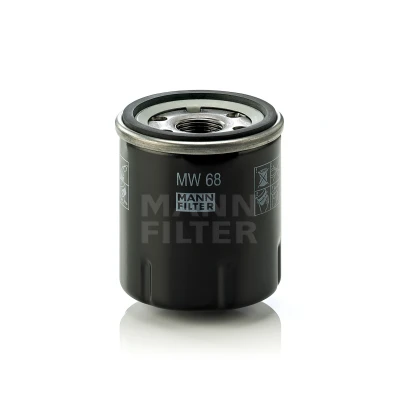 Imagen de MANN FILTER MW 68 Filtro de aceite M 20 X 1.5 con válvula bloqueo retorno enroscable