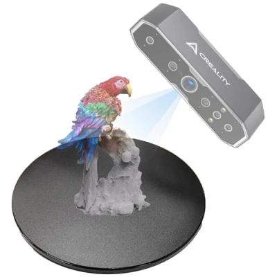 Imagen de Creality escáner 3D manual de mesa giratoria para CR Scan Otter/Raptor/Ferret/Ferret Pro/Ferret SE (escáner no incluido)