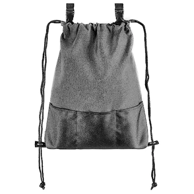 Imagen de ZAMBOO Bolsa Carro Bebe Universal, Pañaleras para Bebes con Ganchos, Mochila Pañales Compartimentos, Bolso 43x33 cm, Gris/Negro