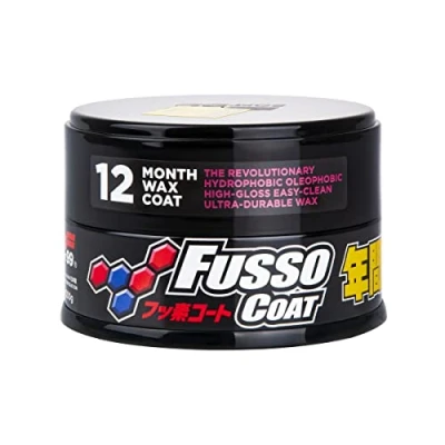 Imagen de Cera para pinturas Fusso Coat de Soft99, 12M oscuro