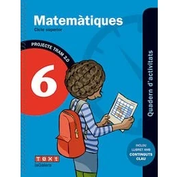 Imagen de TRAM 2.0 Quadern d&#039;activitats Matemàtiques 6 9788441222106