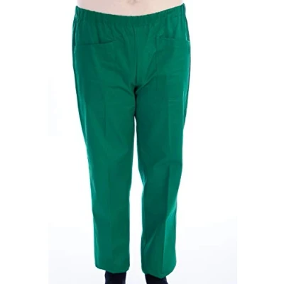Imagen de Gima 21505 Pantalón de algodón y poliéster, unisex, talla XL, color verde
