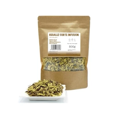 Imagen de FRISAFRAN regaliz de Palo Corte infusion Té Raíz cortada Digestiva Detox Directamente del productor 500g