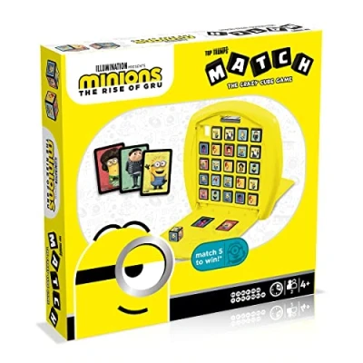 Imagen de Top Trumps, Match Minions 2, Juego de Mesa, Conecta en línea a 5 personajes 2