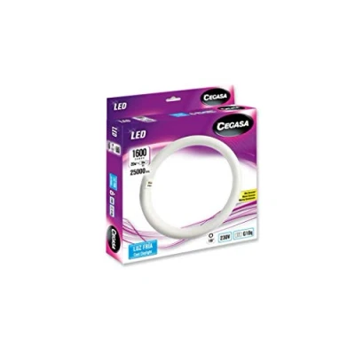 Imagen de CEGASA LAMPARA LED Tubo Circular G10Q 20W 1600LM 6500, Negro, Estandar