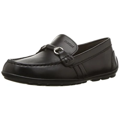 Imagen de Geox J NEW FAST BOY C, Mocasines para Niños, BLACK, 31 EU