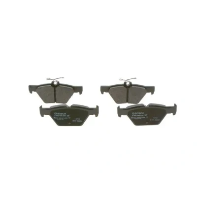Imagen de BOSCH 0 986 494 836 Juego de pastillas freno Low Metallic con avisador acústico desgaste Chapa antichirridos SUBARU: Levorg I, XV II, Outback V