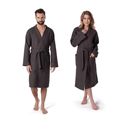 Imagen de Möve Homewear Kimono, Algodón, Azul, X Grande
