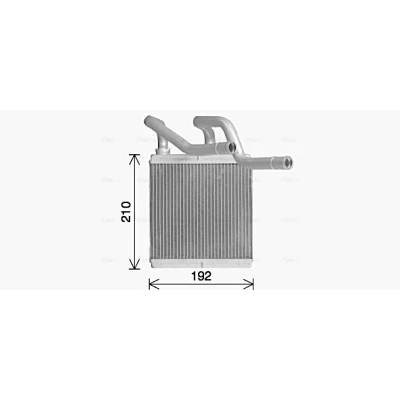Imagen de Radiador de calefacción AVA QUALITY COOLING DN6466