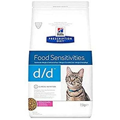 Imagen de Hill&#039;S HPD Feline D/D Pato Guisantes 1,5Kg 1500 g