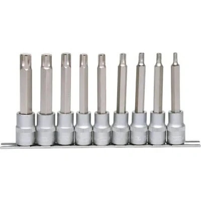 Imagen de KS TOOLS 911.1335 Piezas insertables de llave cubo DIN3120, ISO1174 Acero cromo vanadio Perfil estrido intzerior (Ribe CV) moleteado