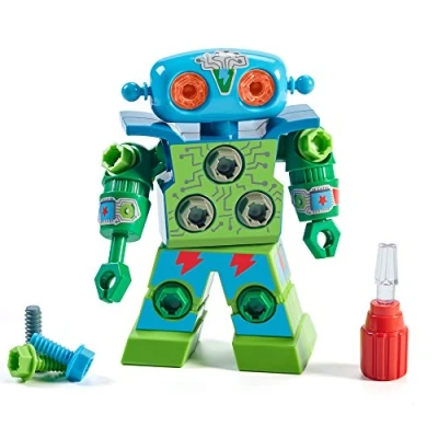 Imagen de Learning Resources Robot de Design &amp; Drill , construcciones para niños, destornillador juguete, educativo, stem, regalos 6 8 años