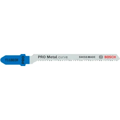 Imagen de Bosch Hoja de sierra calar T 118 EOF, Azul, 1.5 4 mm