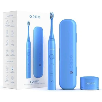Imagen de Ordo Sonic+ &amp; Charging Paquete de estuche viaje Cepillo dientes eléctrico tecnología inteligente avanzada con 4 modos cepillado, batería recargable rápida y elemento pulido