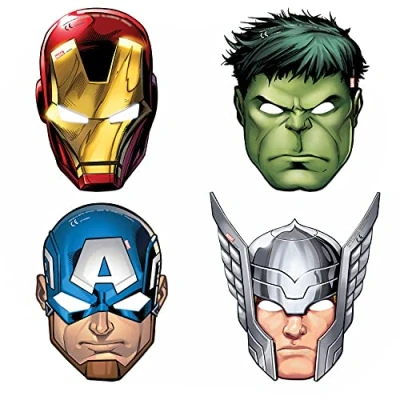 Imagen de Procos Máscaras Avengers Mighty, multicolor, 5PR87976
