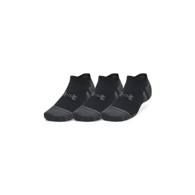 Imagen de Under Armour Unisex Performance TECH 3PACK NO SHOW Socks Calcetines tobilleros, Hombre, Talla: Medium, Schwarz