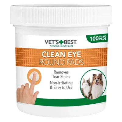 Imagen de Vet&#039;s Best Almohadillas de Limpieza Ojos Naturales para Perros 100 Unidades