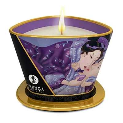 Imagen de Vela para masaje de Shunga 170ml aromática Frutas Exóticas
