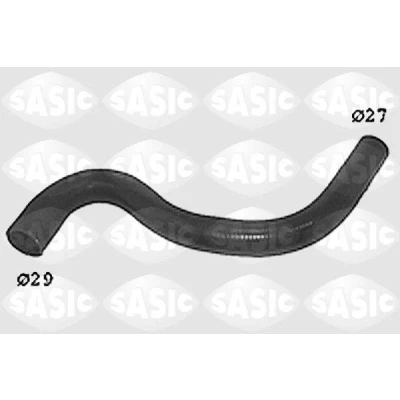 Imagen de SASIC SWH0488 Manguitos de Radiador a la izquierda abajo PEUGEOT: 206 Hatchback, CITROËN: Xsara Picasso
