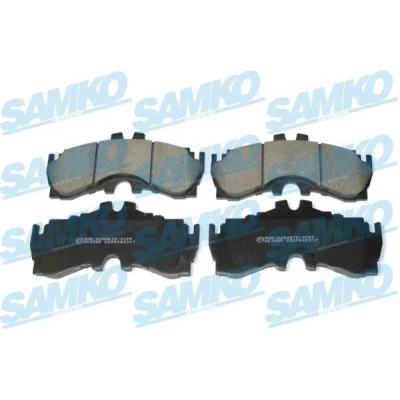 Imagen de SAMKO 5SP2328K Juego de pastillas freno con tornillos accesorios PEUGEOT: 3008 II SUV, Rifter MPV, 5008 II, CITROËN: Berlingo, C5 Aircross
