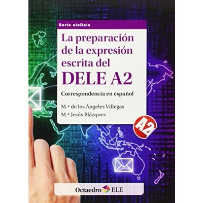 Imagen de la preparación de expresión escrita del DELE A2: Correspondencia en español (Octaedro ELE)