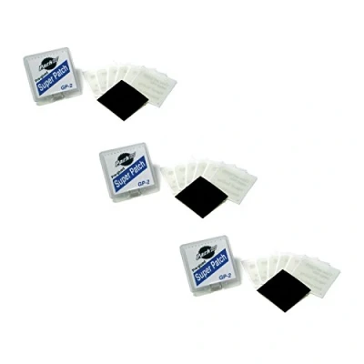 Imagen de Park Tool Gp 2 Kit de reparación pinchazos preencolado (3 Unidades) Parches, Unisex, Transparente, 3 x Packs