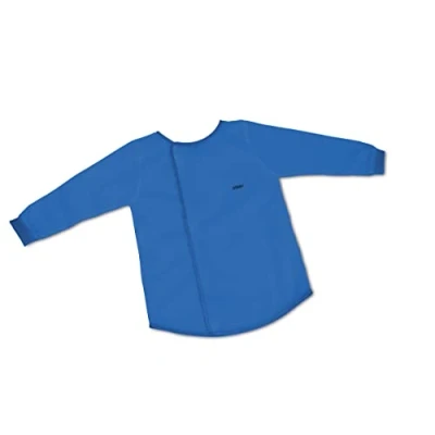 Imagen de LAMY aquaplus 544 Bata para niños (poliéster, con cierre de velcro, talla única), color azul