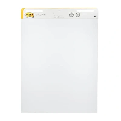 Imagen de Post it Super Sticky Self Stick Meeting Chart 559P 3 Blanco 635 mm x 762 Paquete Valor Agregado 2 559 (2 Blocs) + 1 (1 bloc) GRATIS
