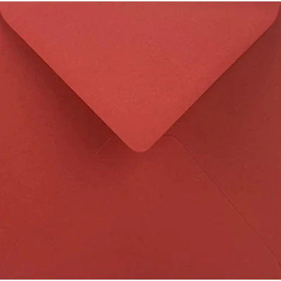 Imagen de Netuno 100x sobres cuadrados de colores rojos DIN 153x153mm 115g Sirio Color Lampone con solapa engomada puntiaguda sin ventana para invitaciones tarjeta vale boda carta Navidad bricolaje menu bautizo