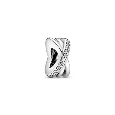 Imagen de PANDORA Abalorio Separador 791994CZ Mujer Plata Galaxia