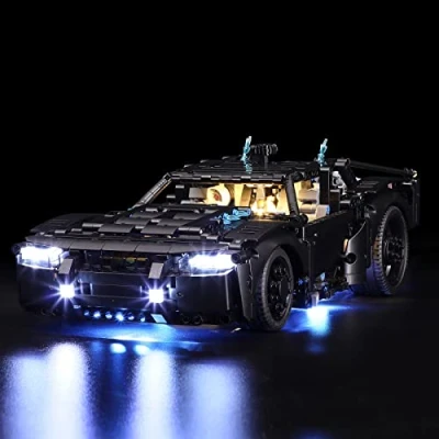 Imagen de YEABRICKS Kit de Luces LED para Lego 42127 Technic The Batman Batmobile Modelo Bloques Construcción (Juego NO Incluido)