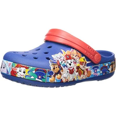 Imagen de Crocs Fun Lab Paw Patrol K Unisex Niños Relaxed Fit, Azul (Azul Jeans 4gx), 19/20 EU