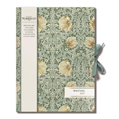 Imagen de The Great British Card Company featuring William Morris Stationery (William Writing Set) WMS0002
