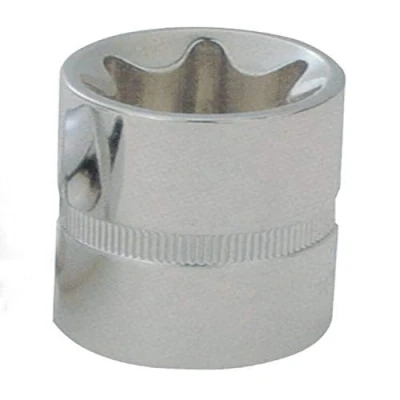 Imagen de KS TOOLS 918.3980 Piezas insertables de llave cubo DIN 3120, ISO 1174 E16 Acero cromo vanadio Perfil en E, Torx exterior moleteado