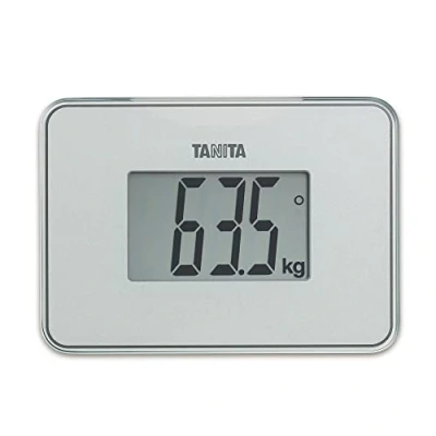 Imagen de TANITA HD 386 Báscula digital portátil multipropósito compacta, color blanco perla